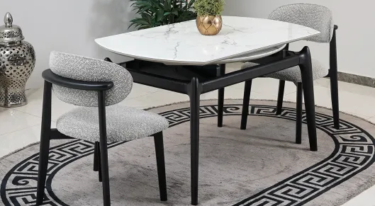 Product img 1, M2 Açılır Yuvarlak Granit Mermer Masa